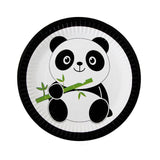 Cartoon Panda Theme Plastic Tablecloth Waterproof