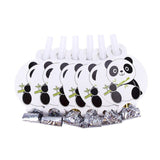 Cartoon Panda Theme Plastic Tablecloth Waterproof