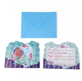 Mermaid Theme Cartoon Party Set Paper Hats