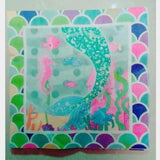 Mermaid Theme Cartoon Party Set Paper Hats