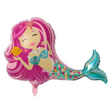 Mermaid Theme Cartoon Party Set Paper Hats