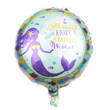Mermaid Theme Cartoon Party Set Paper Hats