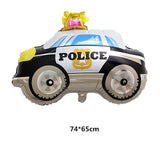1PCS New Car Shape Aluminum Film Balloon