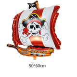 1PCS New Car Shape Aluminum Film Balloon