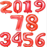 32inch  0- 9 Number Balloons
