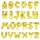 Blue Alphabet Letter Balloons