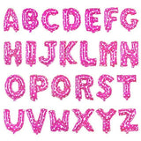 Blue Alphabet Letter Balloons