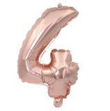 32inch Inflatable Rose Gold Number Balloons