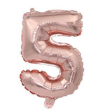 32inch Inflatable Rose Gold Number Balloons