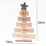 1pcs Creative Cute Merry Christmas Desktop