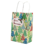 5PCS  Christmas Paper  Gift Bags C