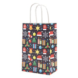 5PCS  Christmas Paper  Gift Bags C