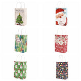 5PCS  Christmas Paper  Gift Bags C