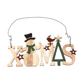 1PC Creative Printed Xmas Christmas Doorplate/Wooden Pendants