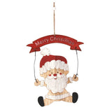 1PC Creative Printed Xmas Christmas Doorplate/Wooden Pendants
