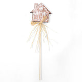 1PC 2Types Printed Wooden Christmas Crafts