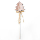1PC 2Types Printed Wooden Christmas Crafts