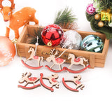 3PCS/Set Wooden Crafts Trojan Horse