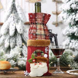 1PC Multi Style Snowman/Santa Claus Christmas Bottle Sets