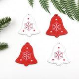 12PCS/Lot  Christmas Tree/Heart/Star Wooden Pendants Ornaments