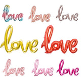 Letter Balloon LOVE Siamesed Foil Balloons