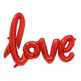 Letter Balloon LOVE Siamesed Foil Balloons