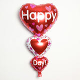 Letter Balloon LOVE Siamesed Foil Balloons