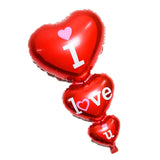 Letter Balloon LOVE Siamesed Foil Balloons