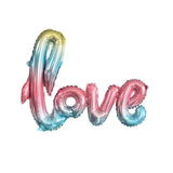 Letter Balloon LOVE Siamesed Foil Balloons