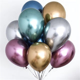 12inch Metal Color Latex Balloons