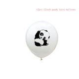 12inch Panda Latex Balloons