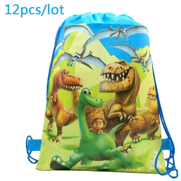 12pcs/lot  Dinosaur Theme Decorate Mochila  Party Gifts Bags