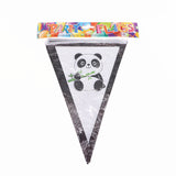 10pcs/set Panda Flags