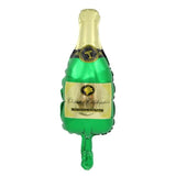 1pc Large Wine Bottle and Wine Glass Mini Balloons