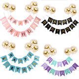 Latex Balloons Happy Birthday Letter Banner