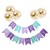 Latex Balloons Happy Birthday Letter Banner