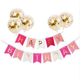 Latex Balloons Happy Birthday Letter Banner