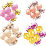 10pcs Latex Balloons Four Colors