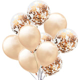10pcs Latex Balloons Four Colors