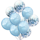 10pcs Latex Balloons Four Colors