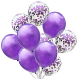 10pcs Latex Balloons Four Colors