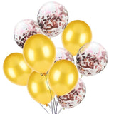 10pcs Latex Balloons Four Colors