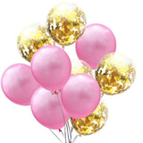 10pcs Latex Balloons Four Colors