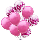 10pcs Latex Balloons Four Colors