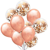 10pcs Latex Balloons Four Colors