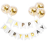 Latex Balloons Happy Birthday Letter Banner