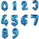 16inch Blue Balloon Number
