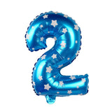 16inch Blue Balloon Number
