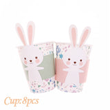 Rabbit Shape Disposable Tableware Set
