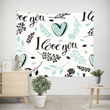 200x150CM Valentine's Day Theme Heart Photo Backdrop